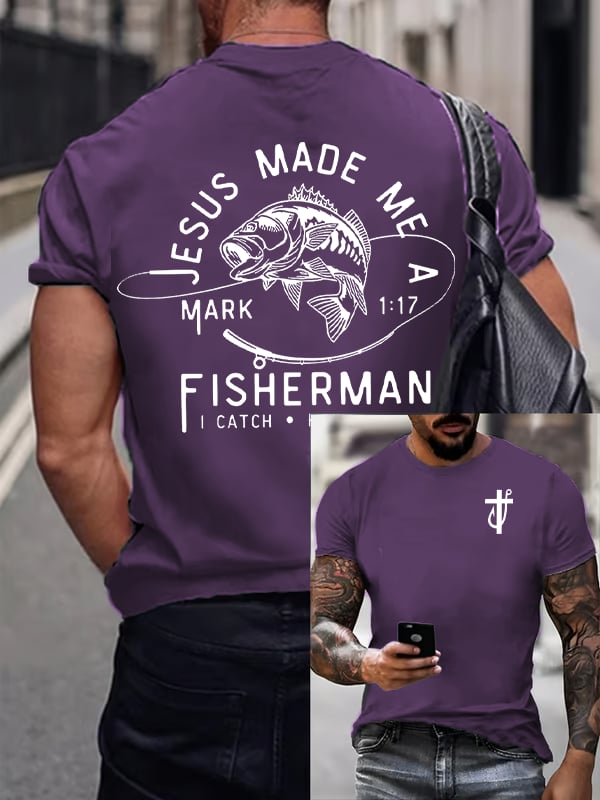Men'S Casual Faith Short-Sleeved T-Shirt