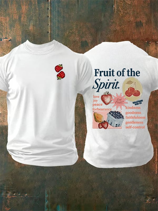 Men's Fruit of the Spirit Print T-Shirt