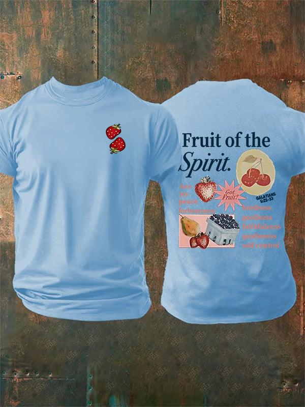 Men's Fruit of the Spirit Print T-Shirt
