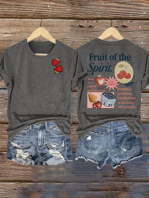 Women's Fruit of the Spirit Print T-Shirt