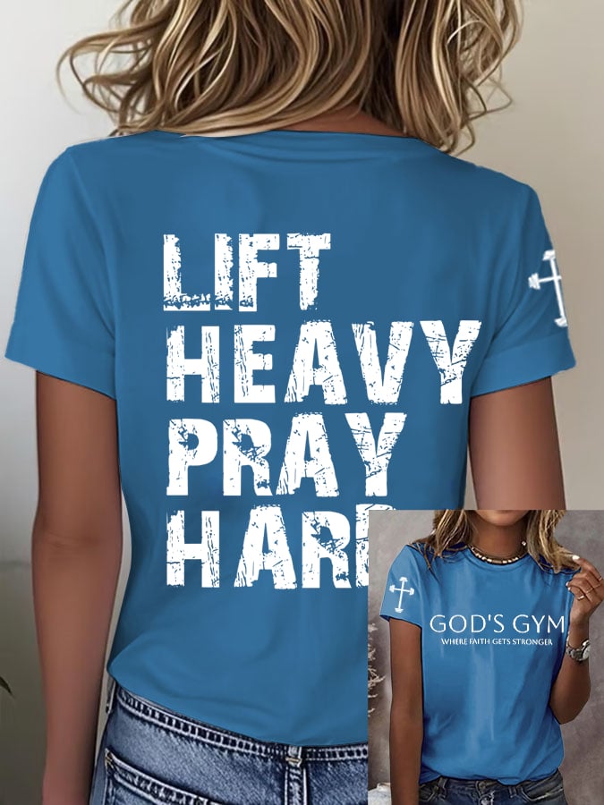 Women's Gym Faith T-Shirt