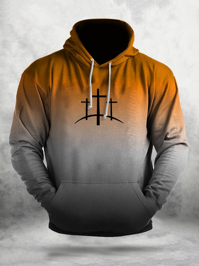 Men's Faith Print Hoodie