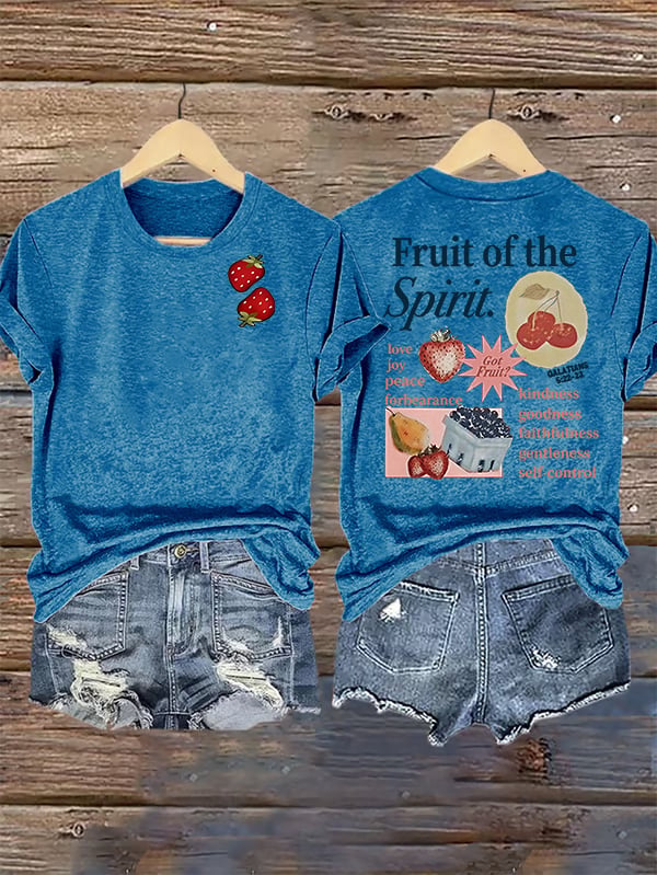 Women's Fruit of the Spirit Print T-Shirt