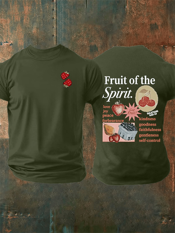 Men's Fruit of the Spirit Print T-Shirt