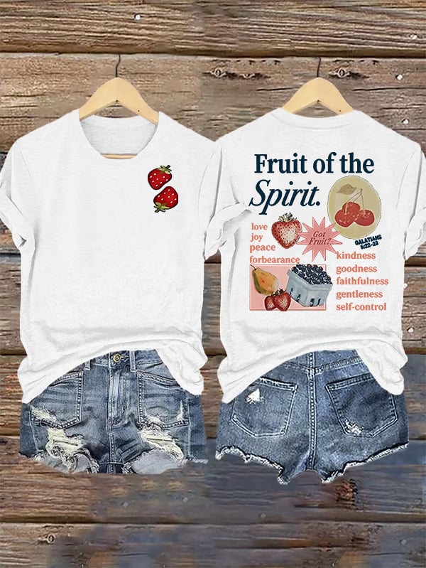 Women's Fruit of the Spirit Print T-Shirt