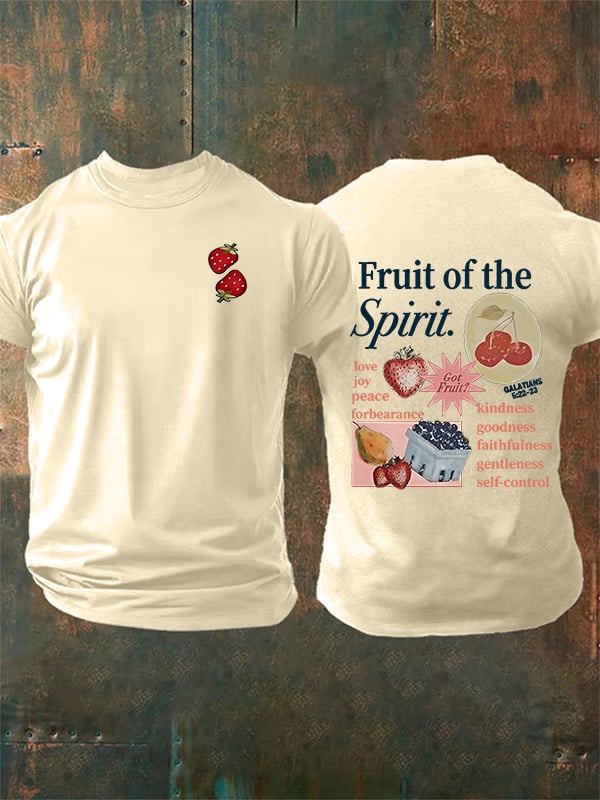 Men's Fruit of the Spirit Print T-Shirt