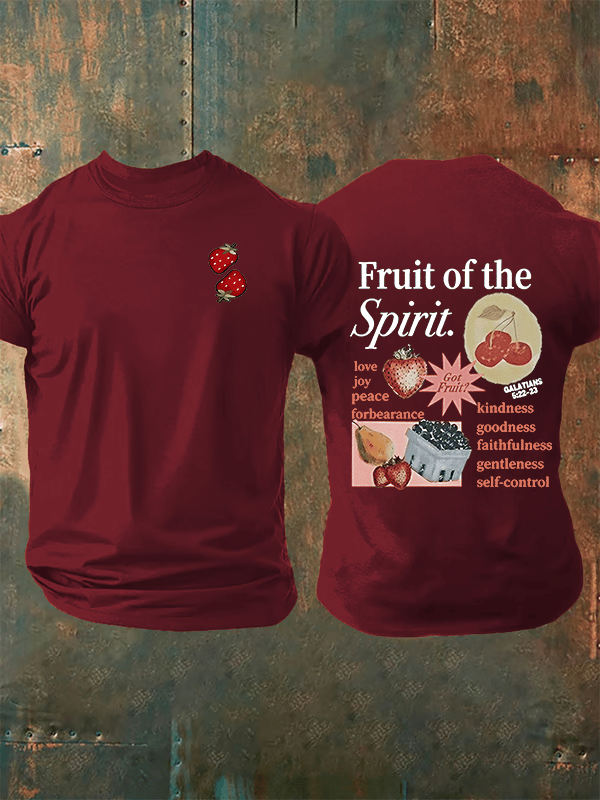 Men's Fruit of the Spirit Print T-Shirt