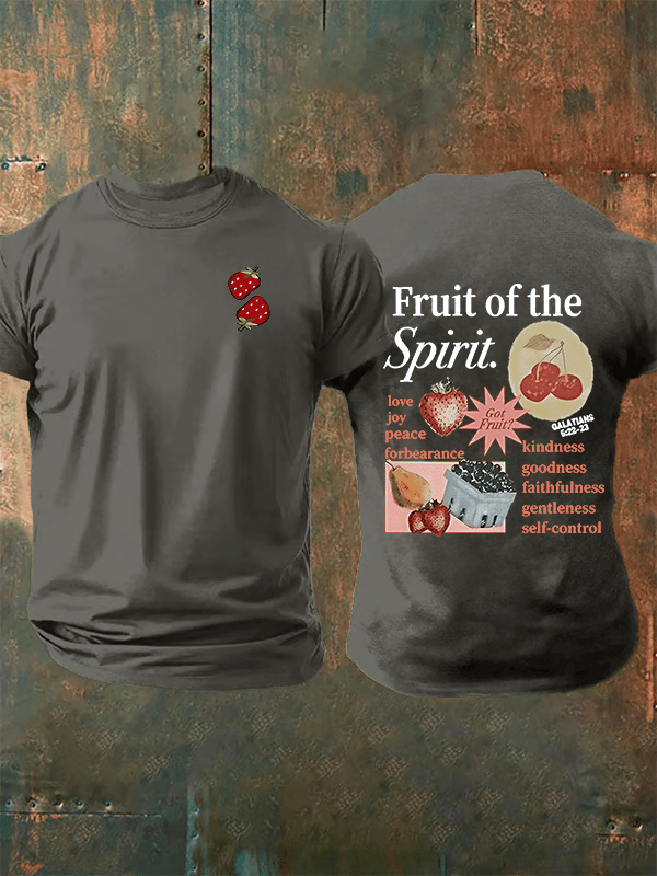 Men's Fruit of the Spirit Print T-Shirt