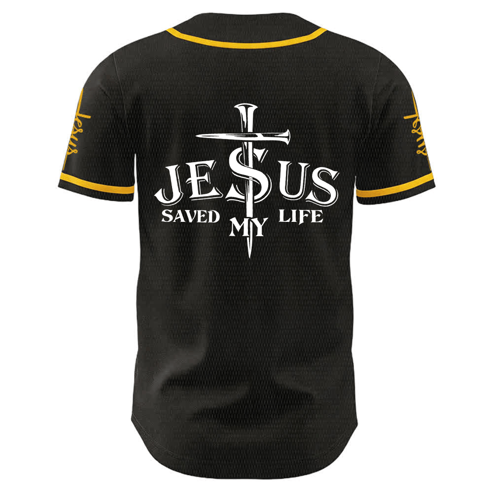 Men's JESUS  Printed Casual Top
