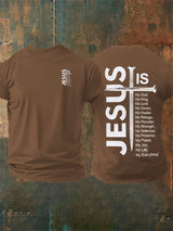 Men's JESUS IS My God Print T-Shirt