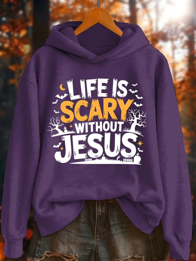 Women'S Casual Faith Hooded Sweatshirt