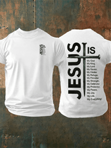 Men's JESUS IS My God Print T-Shirt