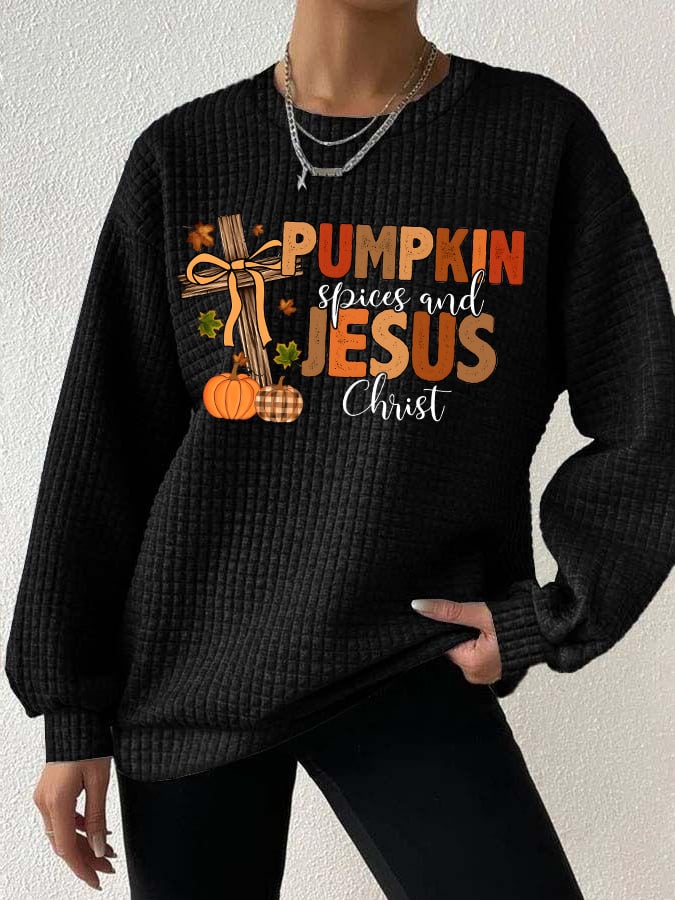Women'S Casual Faith Sweatshirt