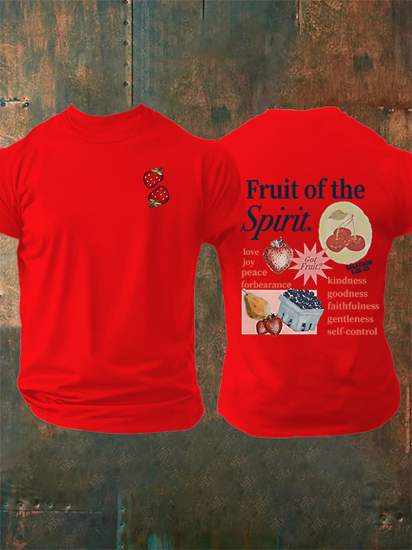 Men's Fruit of the Spirit Print T-Shirt
