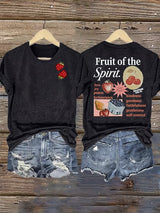 Women's  Fruit of the Spirit Print T-Shirt