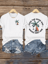 Women's Casual Faith Short-Sleeved T-Shirt