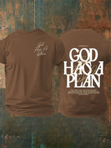 Men's  God Has a Plan   T-Shirt