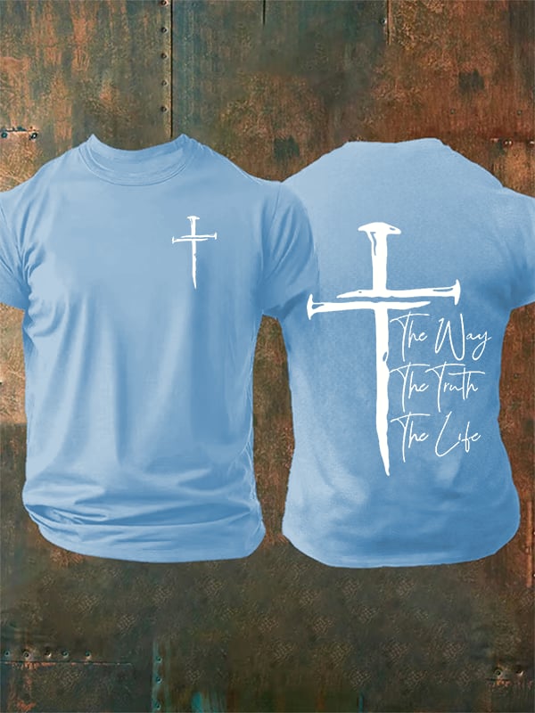 Men's The Way The Truth The Life Print T-Shirt
