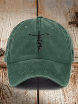 Unisex Christian faith embroidered hats