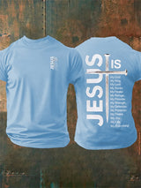 Men's JESUS IS My God Print T-Shirt