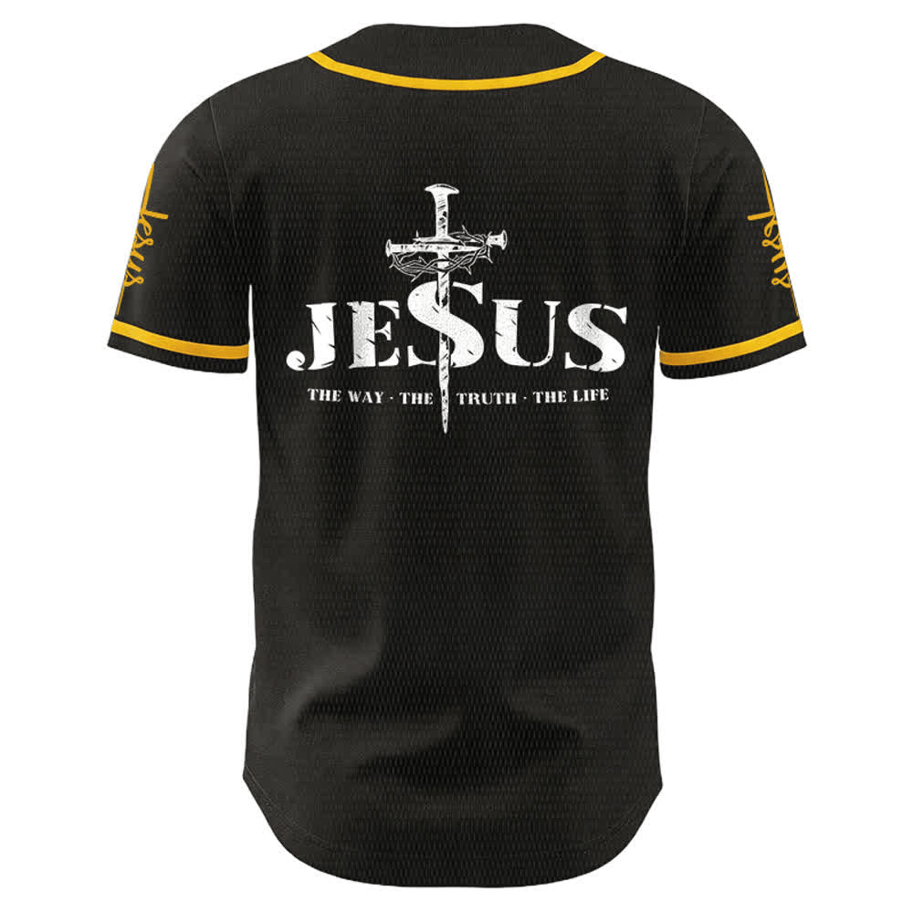 Men's JESUS  Printed Casual Top