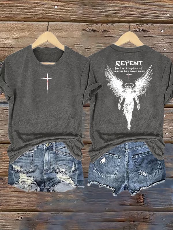 Women's  REPENT Print T-Shirt