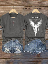 Women's  REPENT Print T-Shirt