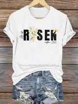 Women's  He is Risen Print T-Shirt