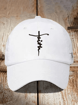 Unisex Christian faith embroidered hats