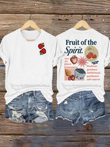 Women's  Fruit of the Spirit Print T-Shirt
