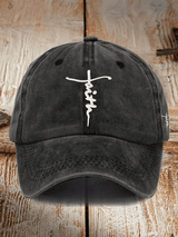 Unisex Christian faith embroidered hats