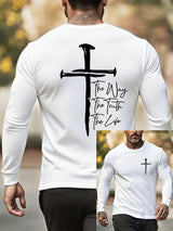 Men's The Way The Truth The Life Print T-Shirt