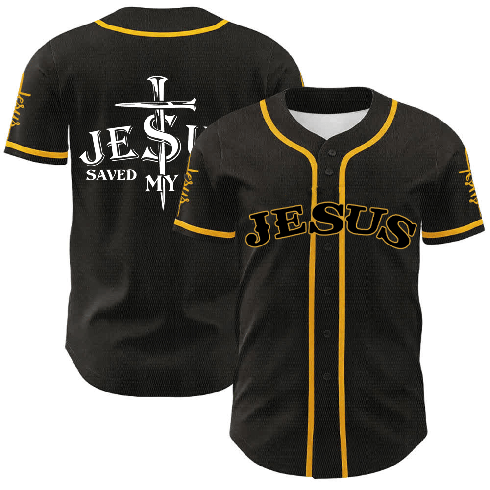 Men's JESUS  Printed Casual Top