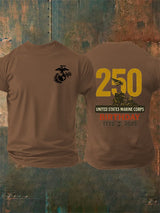 Men's  UNITED STATES MARINE CORPS BIRTHDAY Print T-Shirt