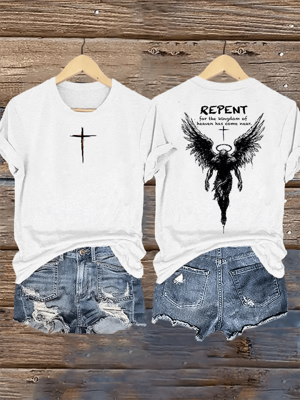 Women's  REPENT Print T-Shirt