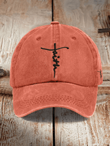 Unisex Christian faith embroidered hats