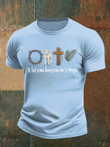 Men's  A lot can happen in 3 days  Print  T-Shirt